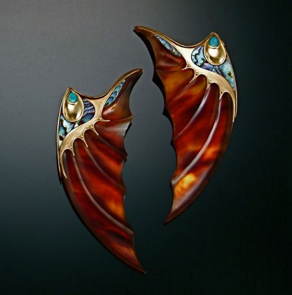 Bat Earrings