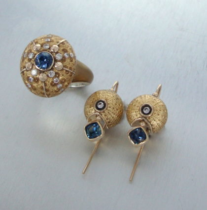 18. Ring and Earrings